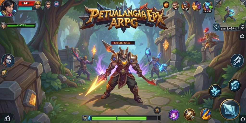 Tampilan gameplay menakjubkan dari karakter dalam 3446.
