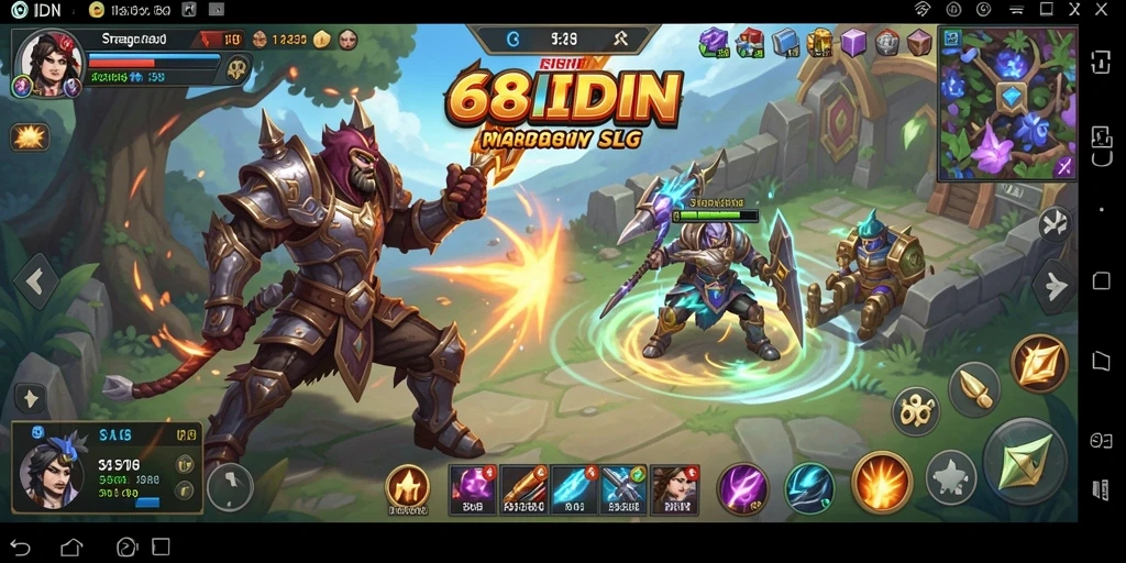 Tampilan gameplay menarik 68IDN dengan elemen strategi mendalam.