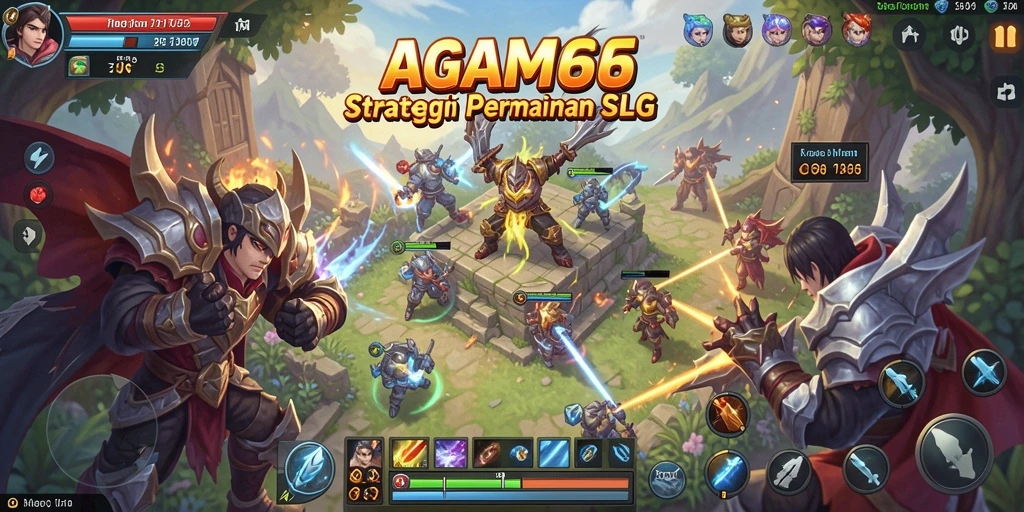 Tampilan gameplay <strong>AGAM66</strong> menunjukkan strategi yang mendalam dan interaksi pemain.