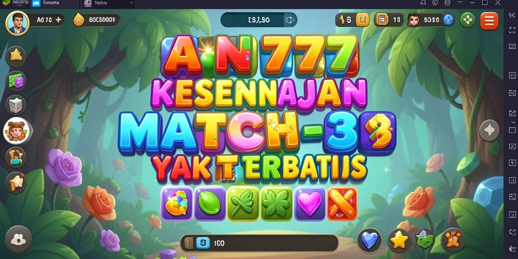 Tampilan gameplay AN777 yang seru dan penuh warna.