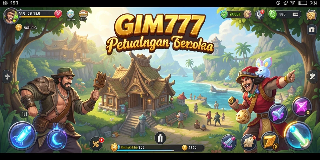 Gameplay seru di dunia terbuka GIM777 dengan grafis yang menakjubkan.