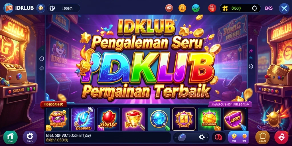 Tampilan menarik dari gameplay Slot IDKLUB yang mendebarkan.
