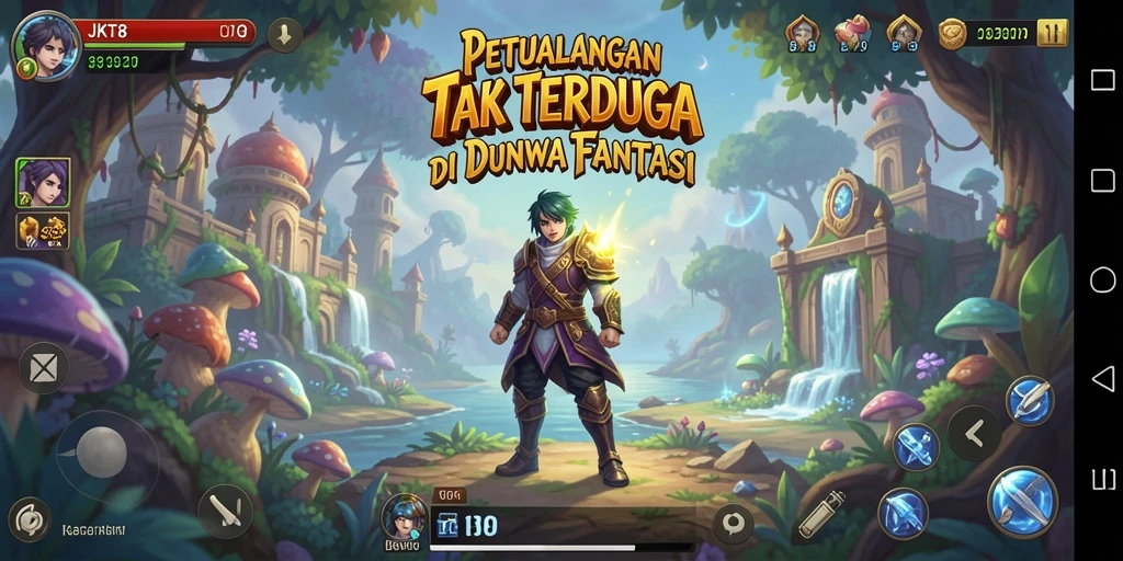 Gameplay petualangan seru di JKT8 yang menantang!