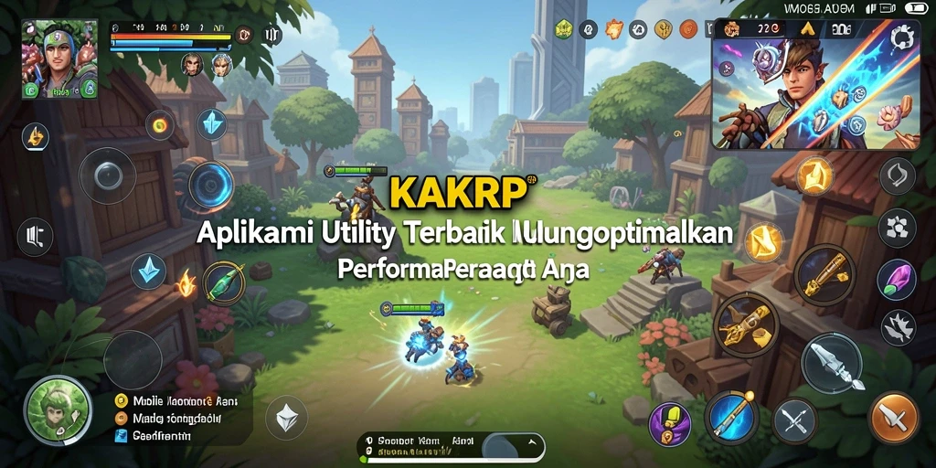 Tampilan antarmuka pengguna KAKRP yang sederhana dan intuitif.