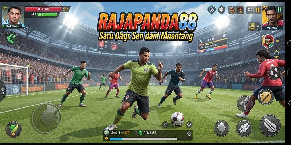 Tampilan gameplay seru dari RAJAPANDA88 dengan grafik menarik.