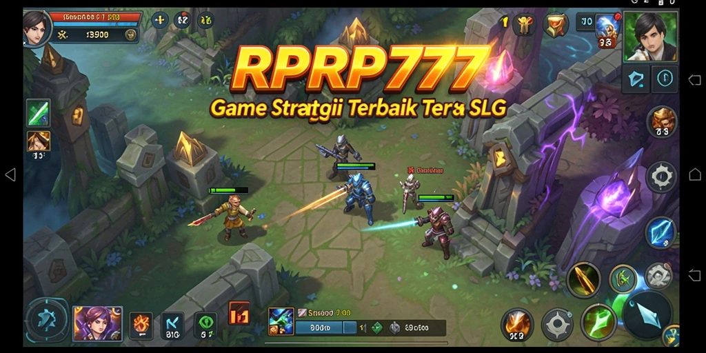 Tampilan gameplay seru dan strategis dalam RPRP777.
