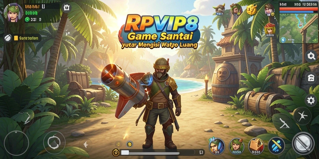 Tangkapan layar gameplay RPVIP8 yang menarik dan menghibur.